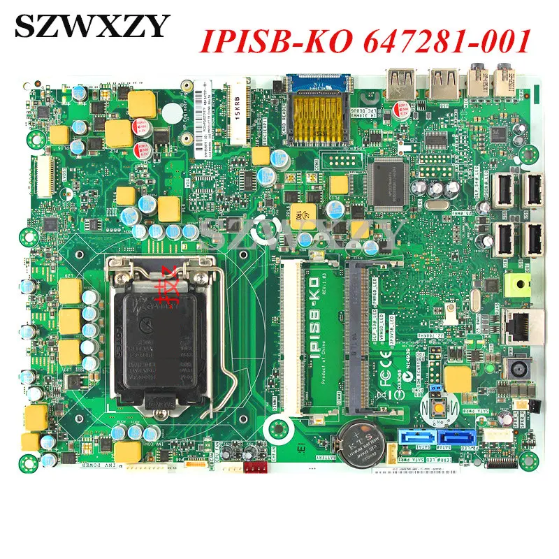 Оригинальная материнская плата Все в одном для HP 8200 Elite 647281 001 655876 H61 DDR3 полностью