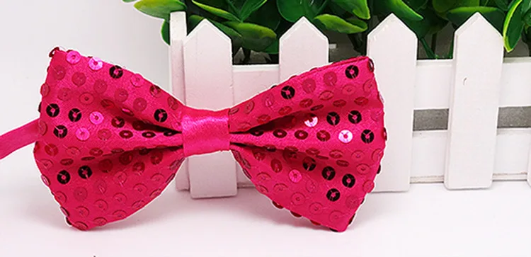 rosy bow Шляпа с блестками для мальчиков, девочек, мужчин и женщин, перчатки с галстуком-бабочкой для костюмированной вечеринки, кепки для дня рождения, джазовые шляпы, галстуки для танцевального шоу, выступления, карнавала - Цвет: rosy bow