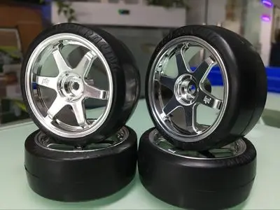 HPI On road 4pcs 1/10 на дороге Дрифт автомобильных шин набор для Tamiya TT01D/E TT02 4 шт - Цвет: HPI On road 4pcs