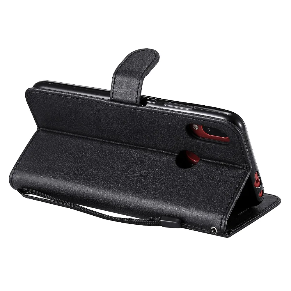 flip leather case for fundas huawei y7 2019 case for y7 2019 coque huawei y 7 y7 prime 2019 book wallet cover mobile phone bag free global shipping
