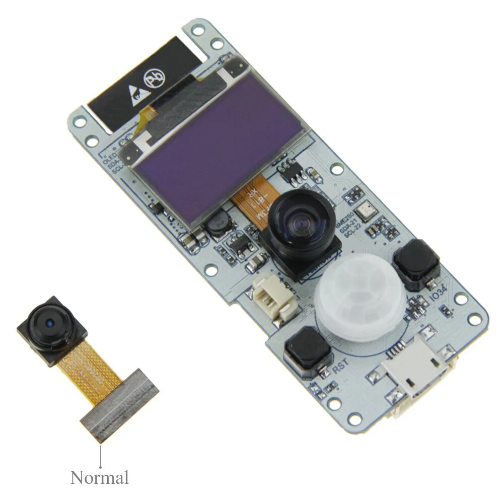 0 96 OLED Беспроводная фотография ESP32 WROVER двухъядерный мини OV2640 модуль камеры DIY