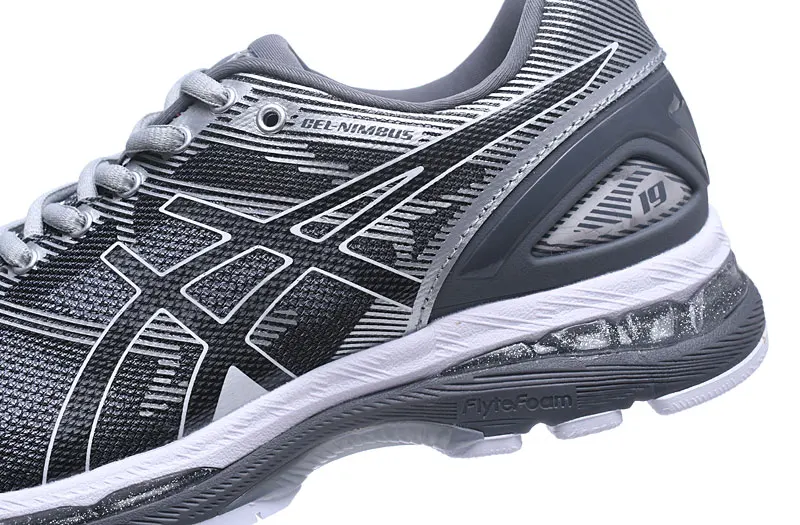 Новое поступление ASICS GEL-KAYANO 19 официальные мужские кроссовки на подушке удобные уличные спортивные кроссовки