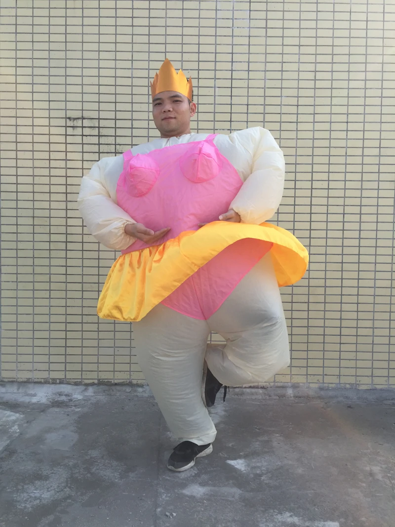 JesterJump надувные балерины костюм для взрослых полиэстер костюмы на Хэллоуин