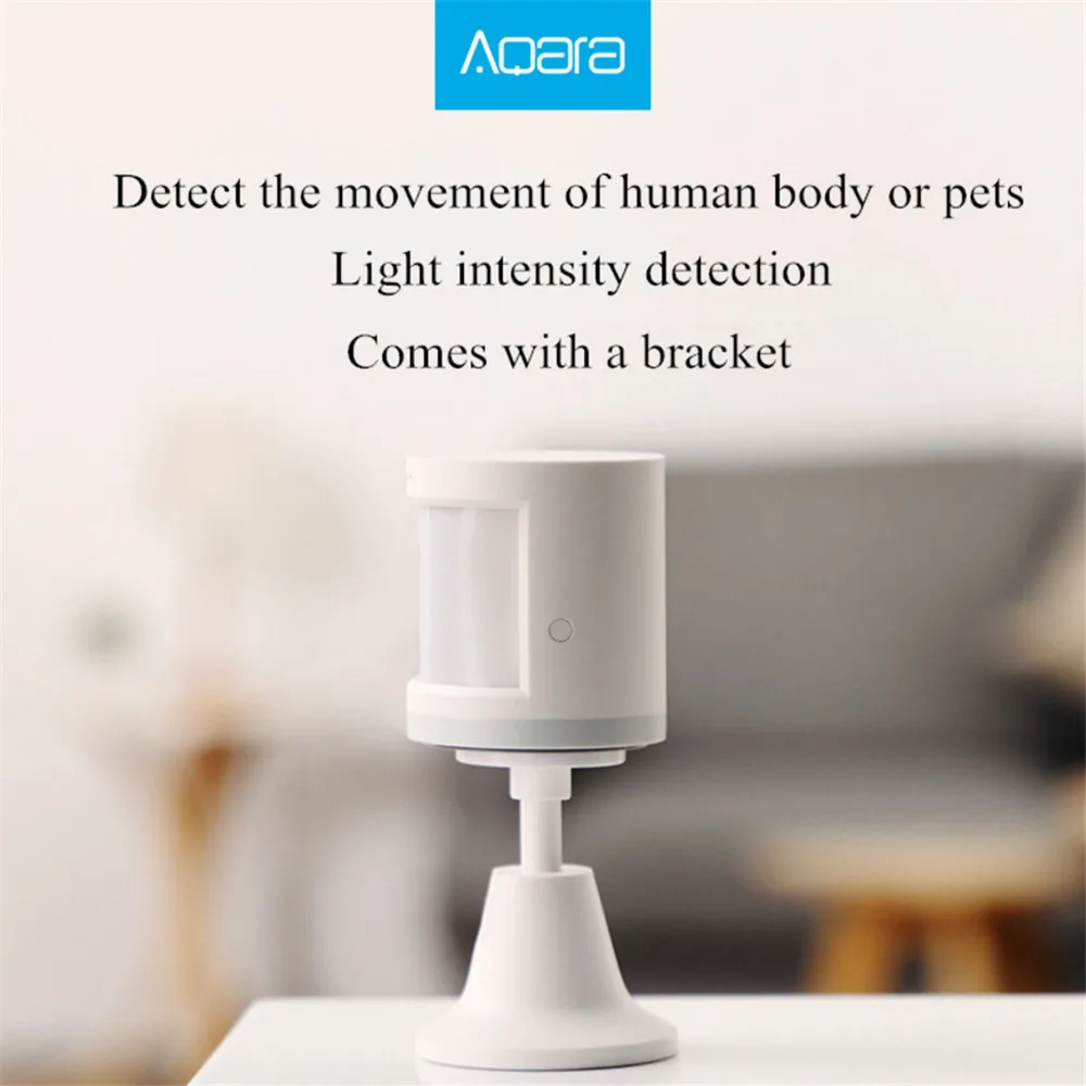 Новый обновленный Xiaomi Aqara датчик движения тела светильник интенсивности s Zigbee
