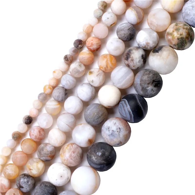 Полированные Круглые матовые бирюзовые бусины с тигриным глазом из натурального