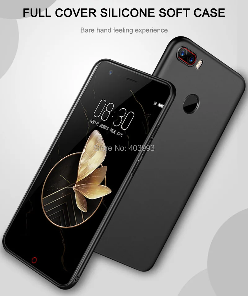 For ZTE Nubia Z17 Lite Case Cover Full Protection Soft Silicone Back Matte Cases Ultra Thin Tpu |
