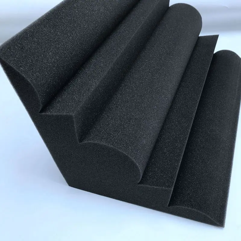 4 шт. угловой бас ловушка акустическая панель студия Звукопоглощающая пена 12*12*24