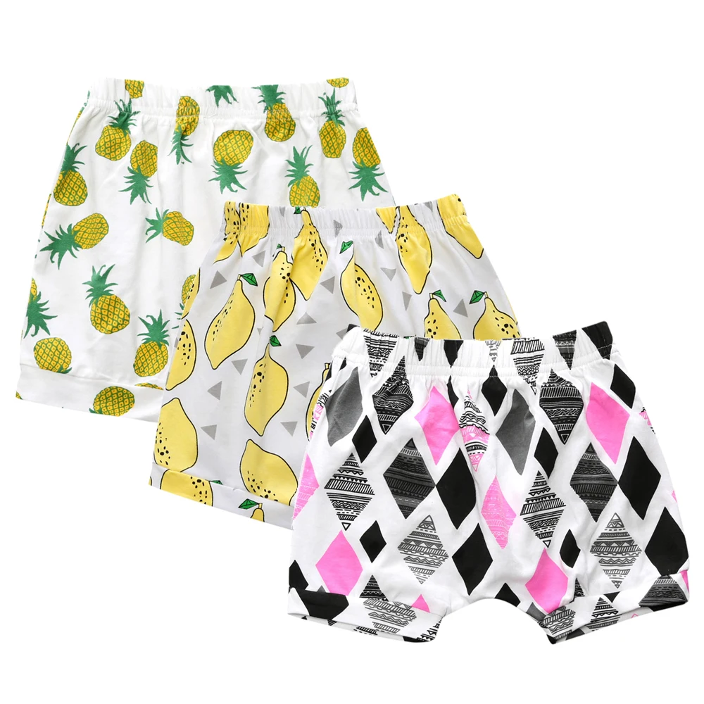 2021 Toddler Baby Boy Girl Kids Shorts Bottoms Summer New Cartoon Pineapple Print Swimming Panties Beach Holiday 6M-4T | Детская одежда