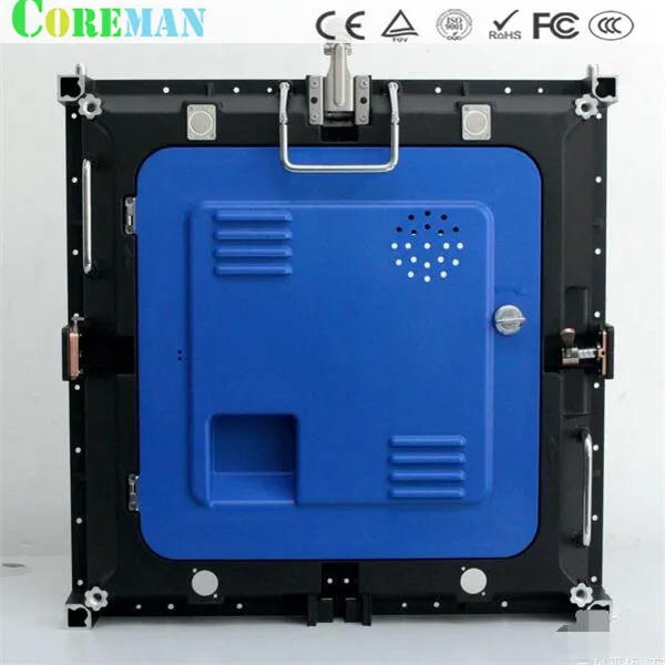 P4 светодиодный шкаф 512 высококачественный наружный прозрачный экран 6 мм вид