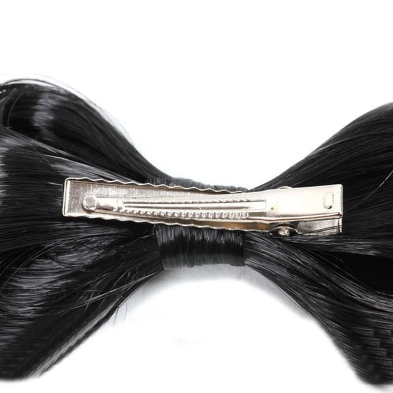 Womens Wig Hair Clips Summer Fashion New Charming Lady Hairpin Bow Women Girls Bridal Headwear Hairband Hairpiece|accessories fashion|fashion