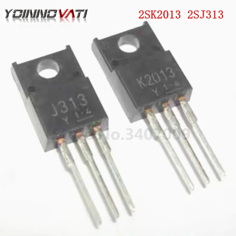 10 шт./лот K2013 J313 усилитель звука сопряженная труба 2SK2013 2SJ313 TO-220F новый оригинальный