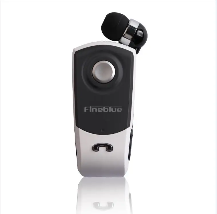 white no retail box FineBlue F960 беспроводной драйвер Bluetooth V4.0 наушники звонок Вибрация напоминание шумоподавление износ клип драйвер наушники с микрофоном - Цвет: white no retail box