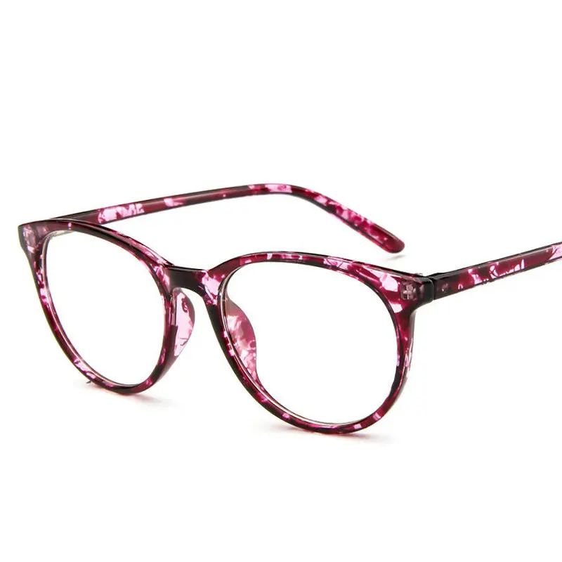 MINCL/многоцветные оправы для очков мужчин и женщин Мода 2017 простые зеркальные