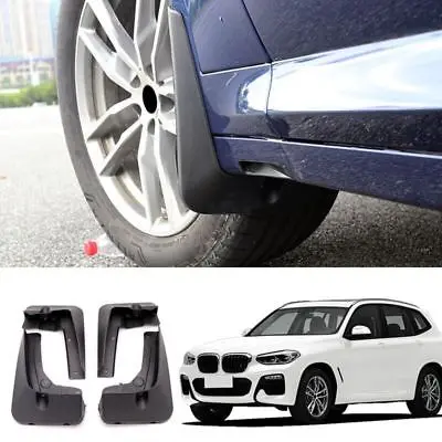 Брызговики от грязи 4 шт. для BMW X3 G01 2018|Хромирование| |