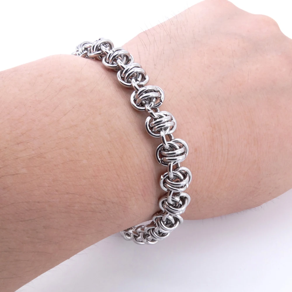 Браслет цепочка мужской/женский из нержавеющей стали|bracelet silver|steel braceletchain bracelet |