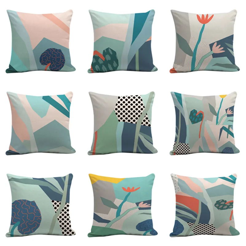 Новинка 2019 лидер продаж стильная льняная наволочка для дивана подушки кресла или