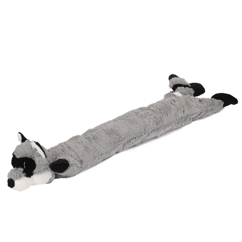 Игрушки для собак Charmingpet, жираф кролика, енота, лиса, игрушки для обучения домашних животных - Цвет: Raccoon