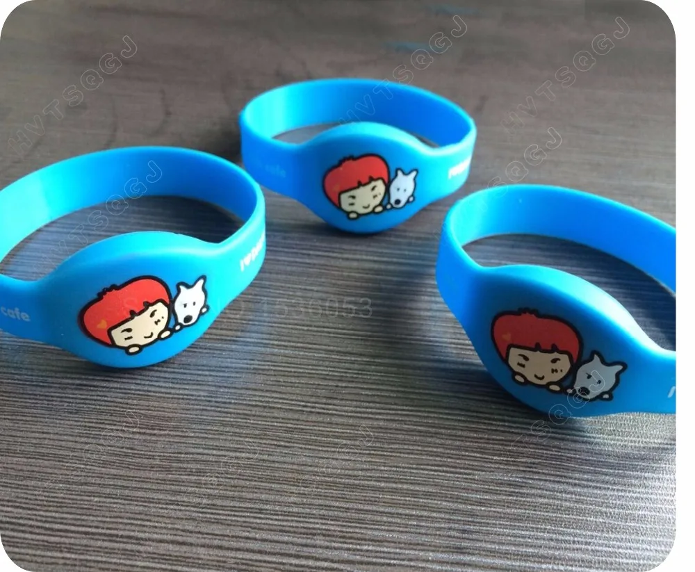 Alien Higgs3 chip пассивный uhf rfid силиконовый браслет водонепроницаемый Rfid под заказ для