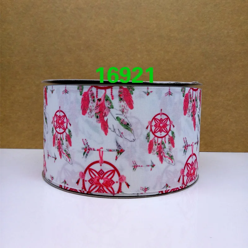 Бесплатная доставка 50 ярдов мультяшная печатная корсажная лента 16920|printed grosgrain