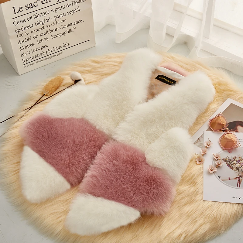 Новинка роскошный жилет ZADORIN из искусственного меха плотный теплый женский