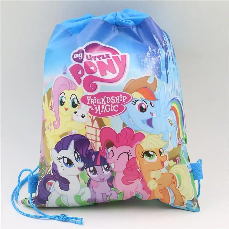 1 шт. рюкзак из нетканого материала с принтом Мой Маленький Пони вечерние