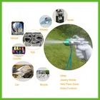 SAT1189 горячая Распродажа ручной пистолет зеркала серебряное хромирование двойное сопло Блестящий пистолет автоинструмент