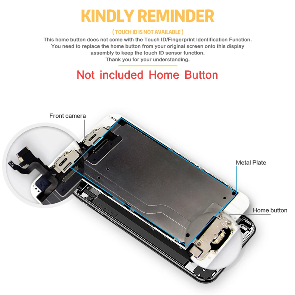 AAA Качество lcd для iPhone 6 s OEM дисплей i Телефон 6s полный комплект сенсорный экран