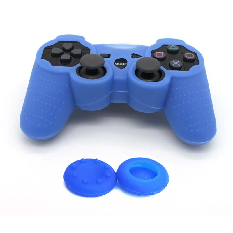 Мягкий силиконовый гибкий защитный чехол для Sony PS3 Dualshock 3 резиновый с