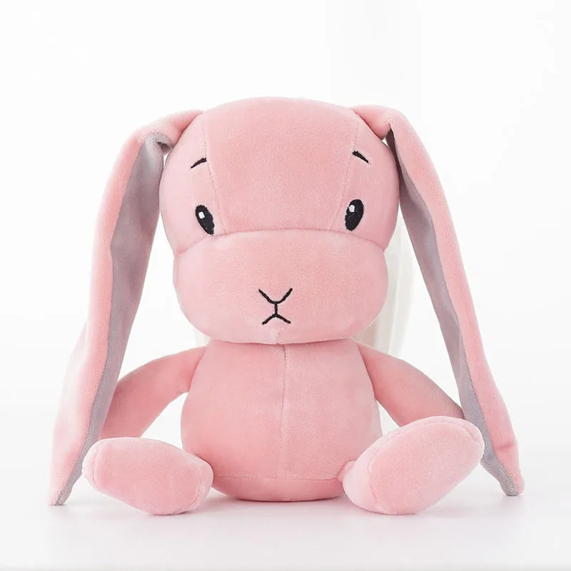 30cm pink 30 см детская подушка украшение комнаты плюшевые игрушки для младенцев Дети Кролик детское постельное белье игрушки для сна кукла на подарок для мальчиков и девочек украшение в детскую комнату - Цвет: 30cm pink
