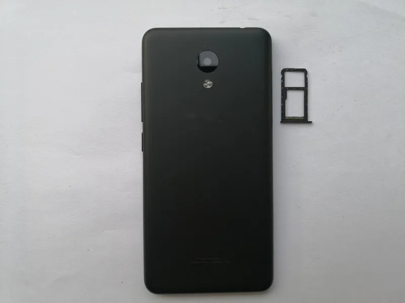 Новый задняя крышка батарейного отсека чехол для Meizu m5c M710H 5 с объективом камеры +