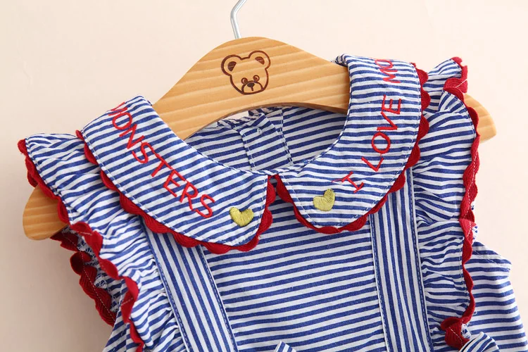 IMMDOS/летнее платье для девочек детские хлопковые платья с героями мультфильмов