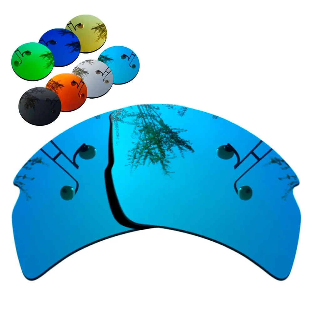 

Поляризованные Сменные линзы с точной огранкой 100% для солнцезащитных очков Flak 2,0 XL с голубым зеркальным покрытием на выбор цвета