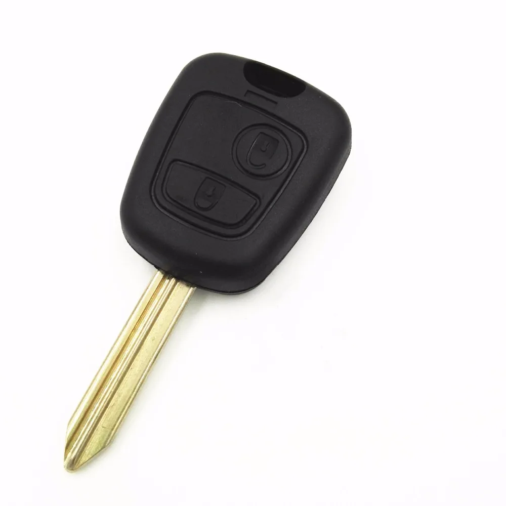 Сменный Футляр для ключей с 2 мя кнопками Peugeot 301 206 306 406 408 508|key button|car key shell casecover covers