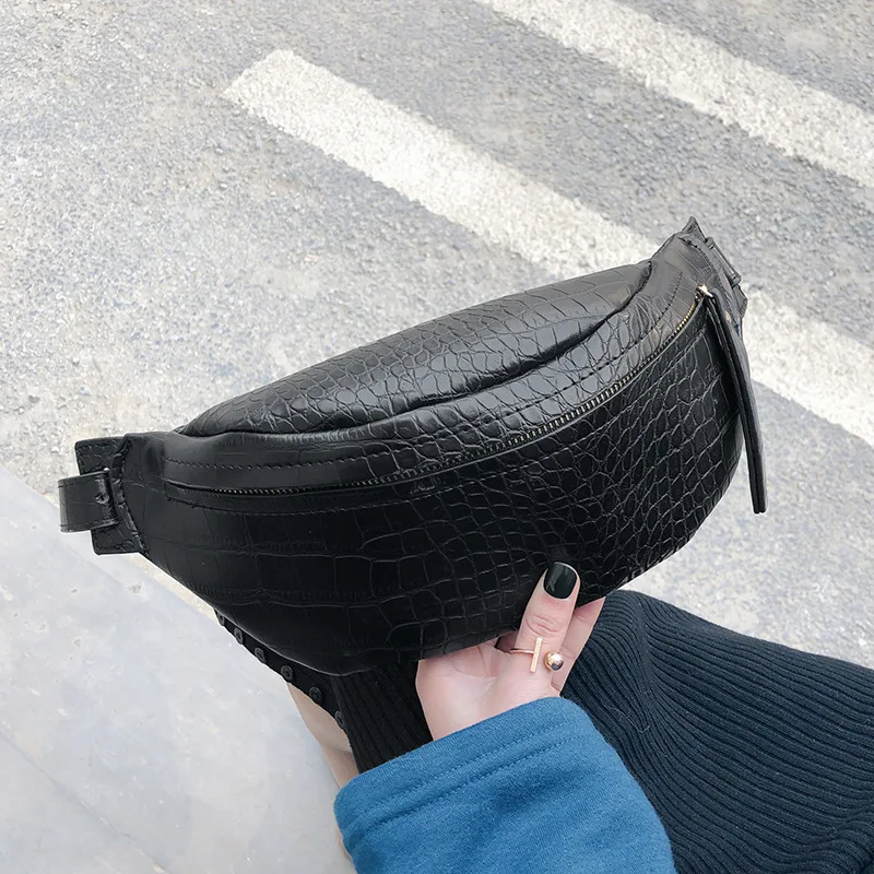 black BXX Sac/ модные роскошные сумки для женщин дизайнерские трендовые нагрудные сумки с рельефными карманами дикая Ретро сумка-мессенджер ZD592 - Цвет: black