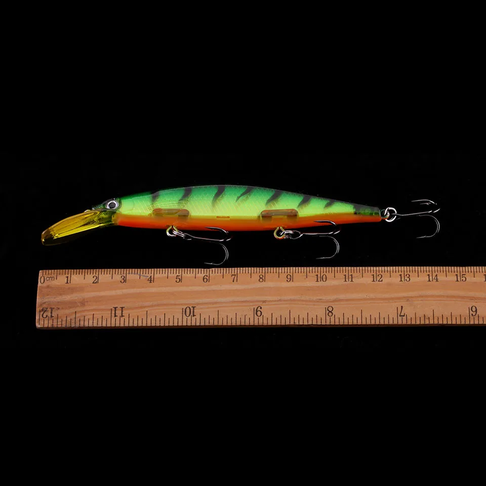 WALK FISH 1PCS HOT Wobbler Fishing Lure 125mm 12.5g Plastic Minnow Bass Pike Artificial Hard Bait Tackle | Спорт и развлечения