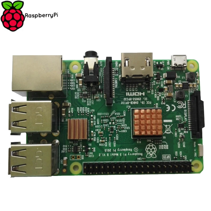 Raspberry Pi 3 B + медный радиатор 2 шт. алюминиевый 1 охлаждения RPI поддержка фотографий