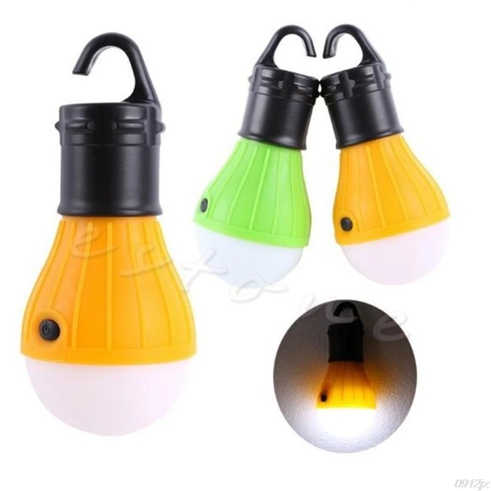 Портативный подвесной крючок 3LED Кемпинг наружный фонарь для палаток Рыбалка Фонарь Лампа факел C90A Прямая поставка