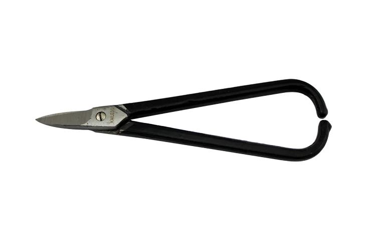 Черная ручка ножницы золотого и серебряного цвета для листов изогнутые клещи |