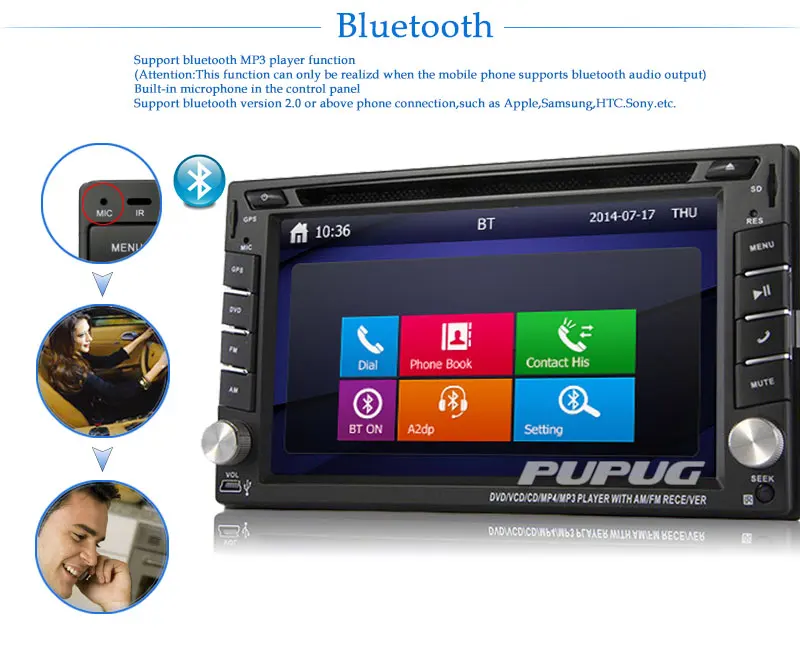 Двойной 2 din Автомобильный dvd-плеер gps навигация авто радио в тире автомобиль ПК