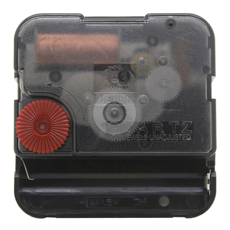 

100pcs 12888 Young Town 6mm Black Screw Quartz Movement Plastic Clock Accessory Sweep Second Movement clock Kits