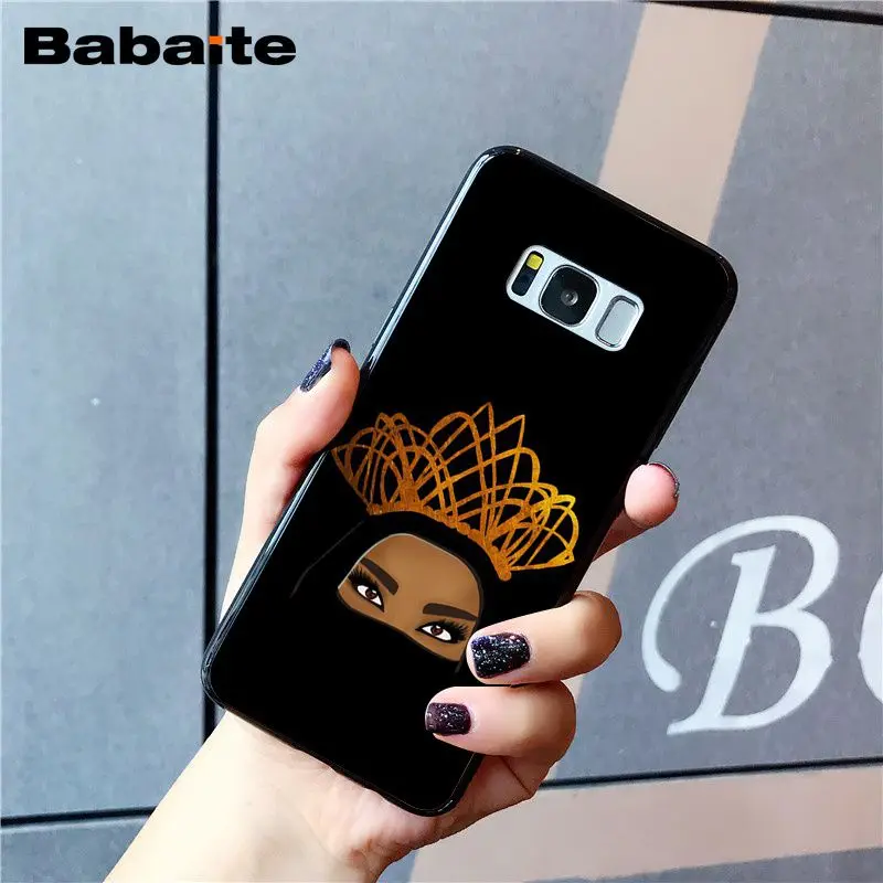 Babaite женский хиджаб для лица Мусульманский Исламский грил глаза PhoneCase для samsung Galaxy S9 S7 edge S10 Plus S10E S10lite S8 plus S5 M10 - Цвет: A6