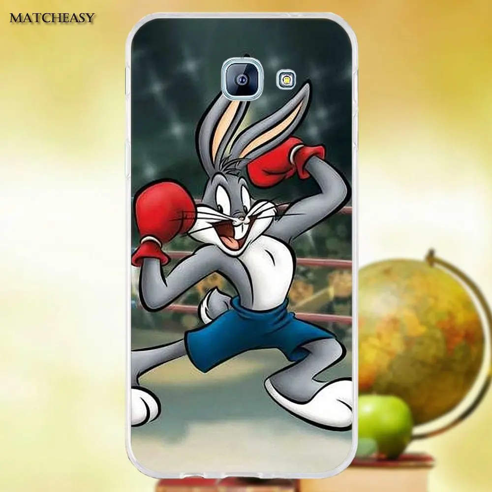 Oedmeb Looney Tunes Bugs Bunny для Samsung Galaxy A3 A5 A7 J1 J2 J3 J5 J7 2015 2016 2017 TPU чехол с