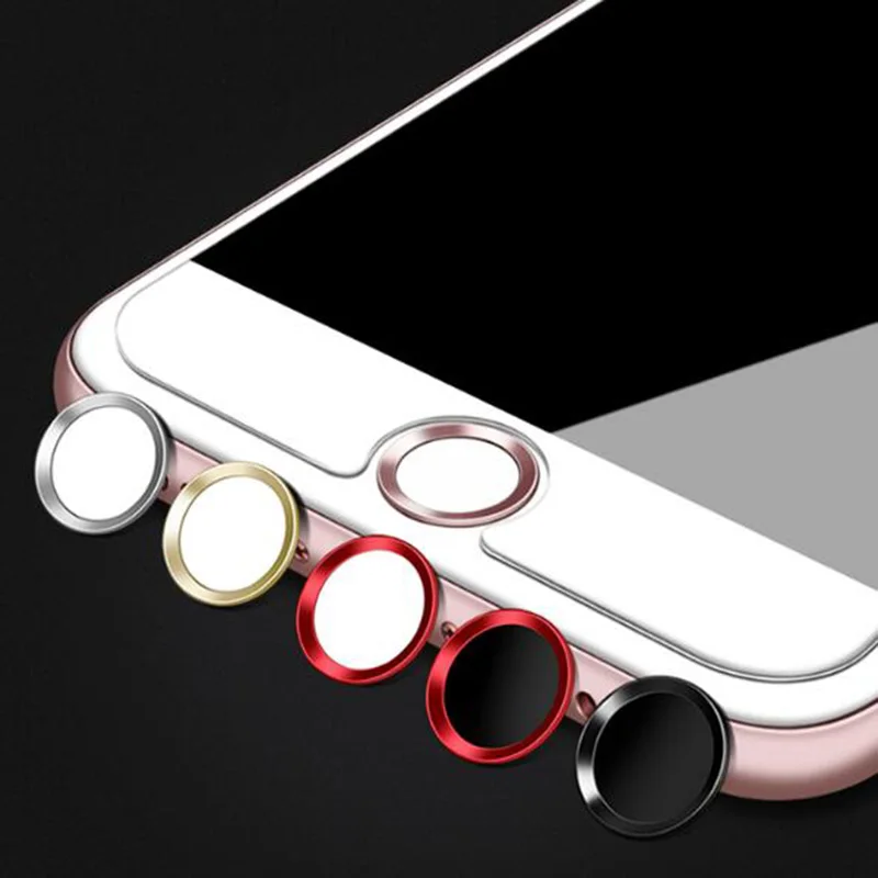 Оривуд Премиум титановый сплав Красочные кнопки домой наклейка для Apple iPhone 5 5S 6 6S