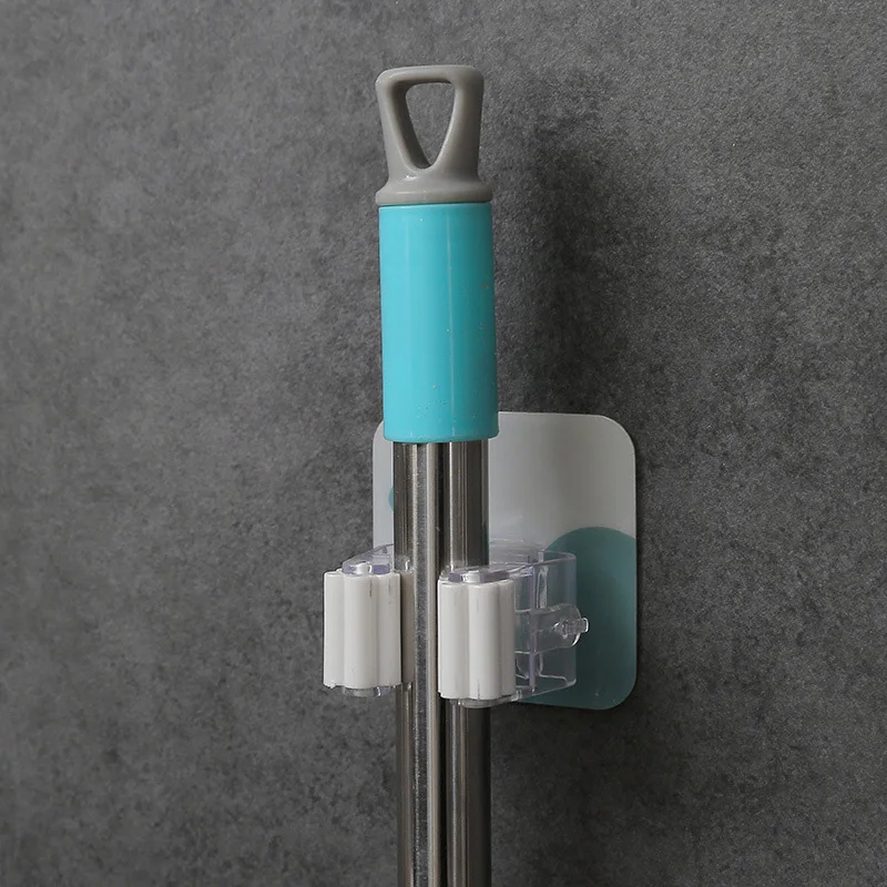 Creative Simple Wall-Mounted Mop Storage Rack Bag Box Kitchen Paste | Дом и сад