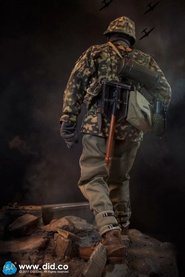 D80125 немецкий танкер-Дивизион MG34 Gunner Ver. B "Baldric" 1/6 фигурка