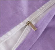 Роскошное фиолетовое Сирень Кружева рюшами постельных принадлежностей полный