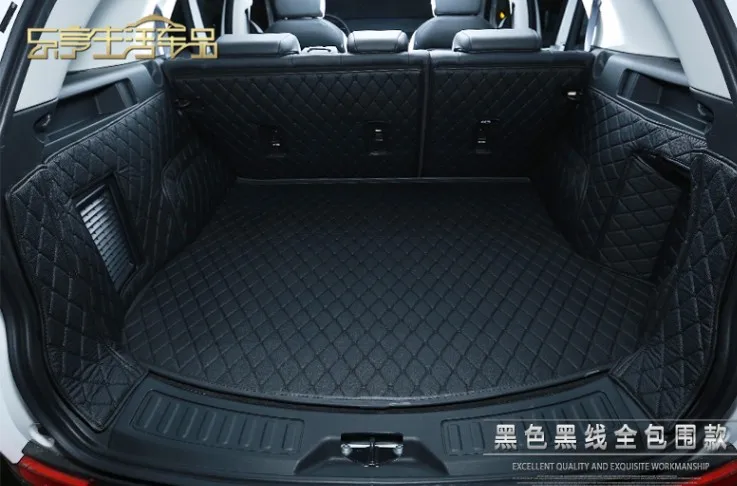Для Land Rover Discovery 5 LR5 2017 2018 2019 2020 & 7 Seat Full Rear Trunk Tray Liner Cargo Mats напольная защитная кожа| |