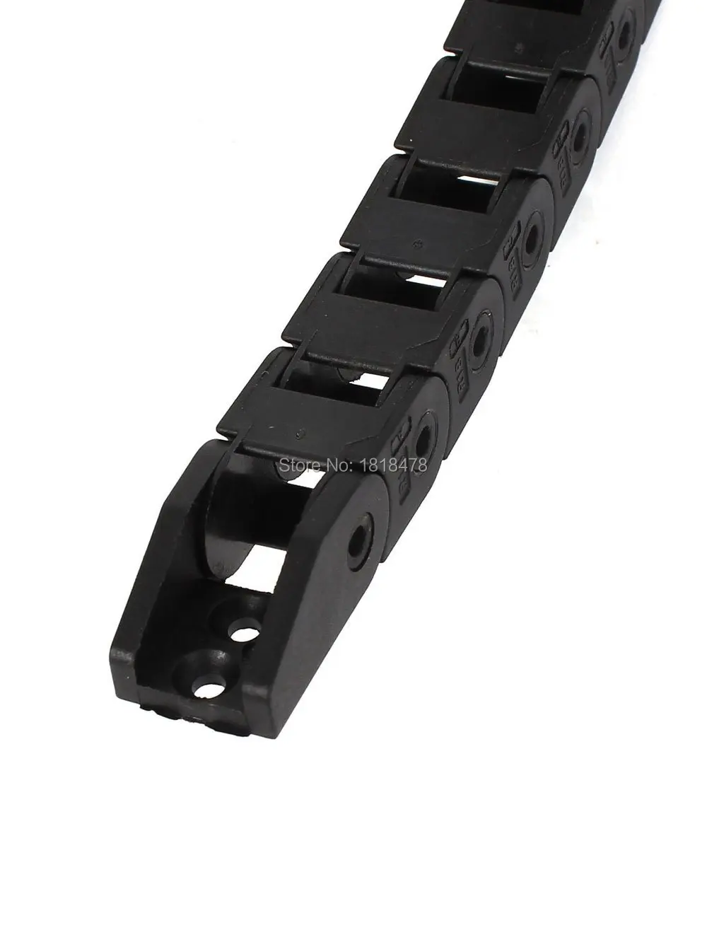 Станок с ЧПУ черный пластик 10 мм x R3.5cm кабель Тяговая цепь 3 фута длиной|chain long|chain