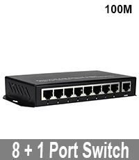 16 портовый гигабитный коммутатор 1000 м полнодуплексный гигабитный Ethernet коммутатор 16 портовый металлический чехол для офисной компании школьная промышленность