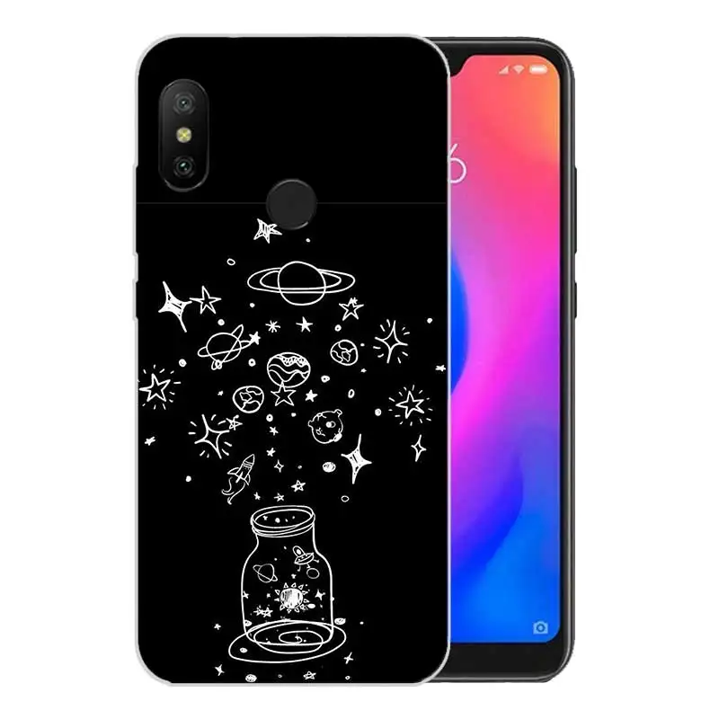 Комплексный силиконовый чехол с принтом формулы для Xiaomi Xiomi Redmi 4 4A 4X 5 5A Plus 6 Pro 6A S2